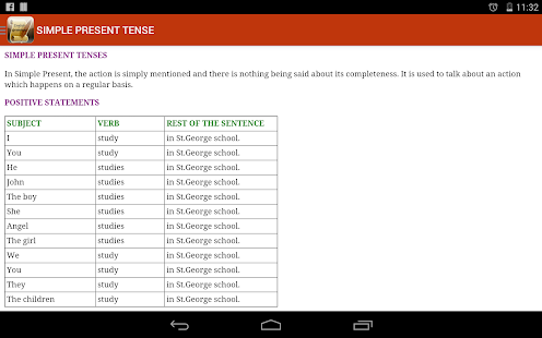 English Grammar Book - screenshot thumbnail