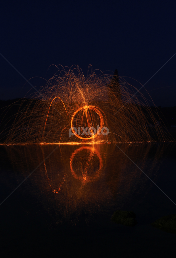 Fire fun by Lisa Steyn - Abstract Fire & Fireworks