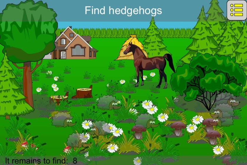 Games for children Screen 2