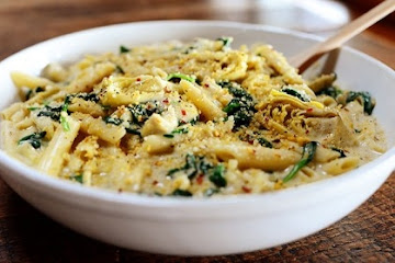 Spinach Artichoke Pasta