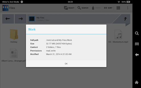Zenfield File Manager Ad-free Screenshot