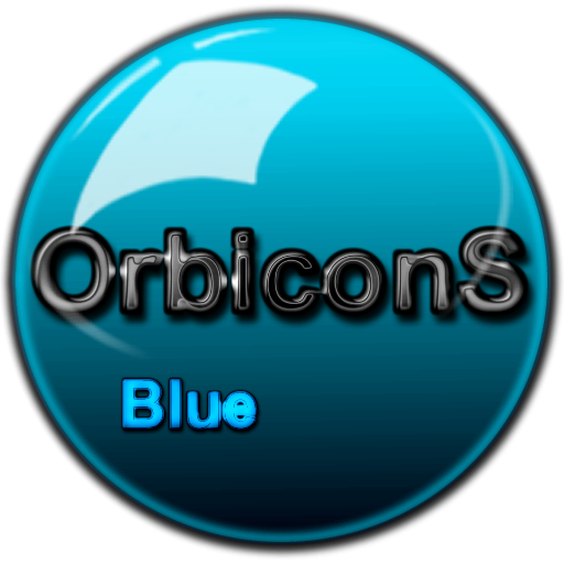 Icon Pack Blue HD OrbiconS LOGO-APP點子