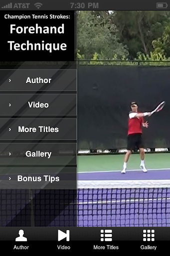 Tennis Forehand Lesson