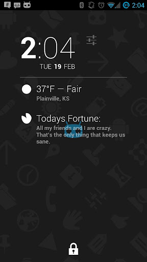 DashClock Fortune Extension