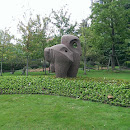 Sculpture in Huashan Park