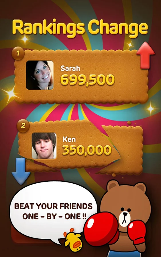 LINE POP - screenshot
