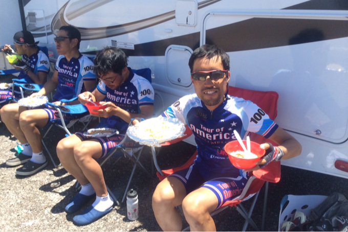アメリカ 横断 自転車 レース