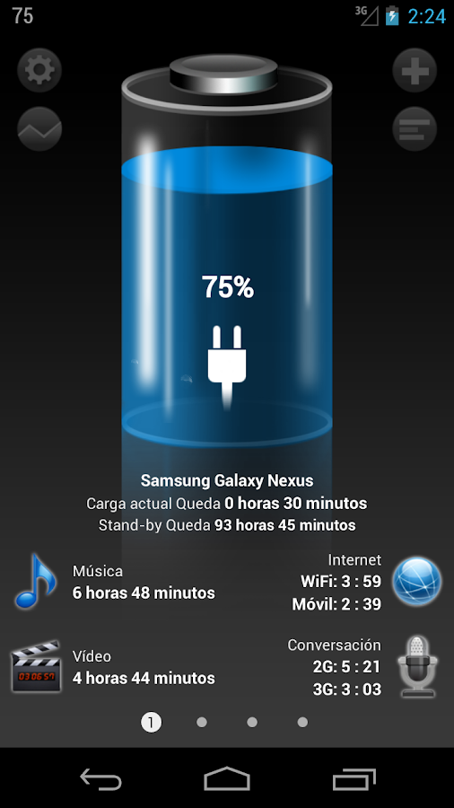 Battery HD Pro v1.42 APK - Identi