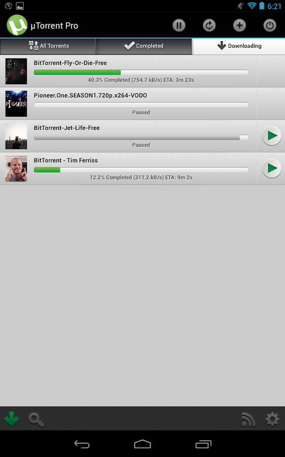 µTorrent® Pro - Torrent App - screenshot