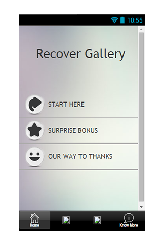 Recover Gallery Guide