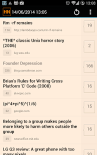 YAHN – Hacker News Reader Screenshots 0