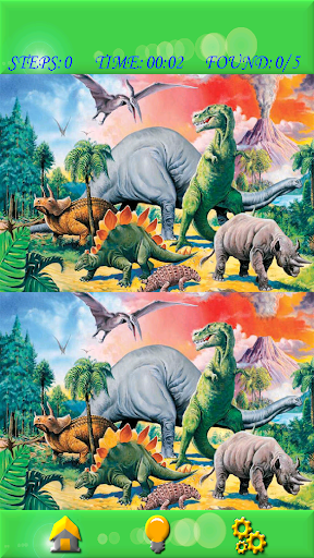 【免費解謎App】Find Differences Dinosaurs-APP點子