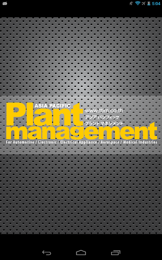 Asia Pacific PLANT MANAGEMENT