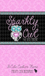 How to download Pink Sparkly Owl Theme SMS 1.0 unlimited apk for laptop