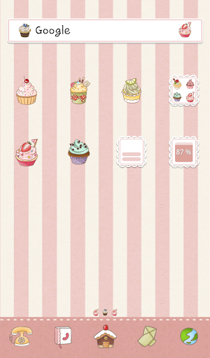 sweet cupcakes dodol theme