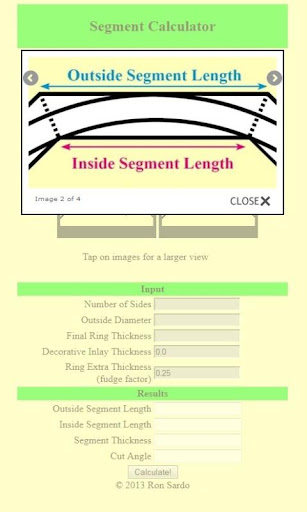 【免費工具App】Woodturning Segment Calculator-APP點子