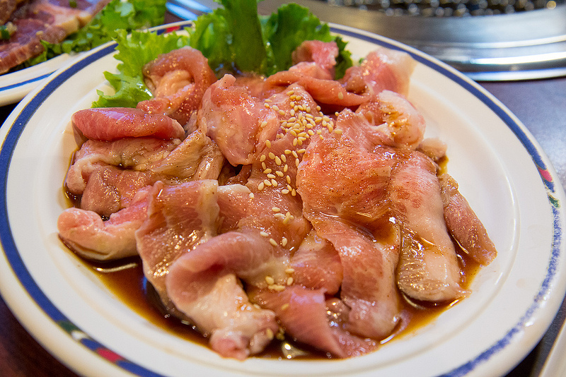 高麗館 韓國傳統料理 肉質不錯的韓式烤肉!