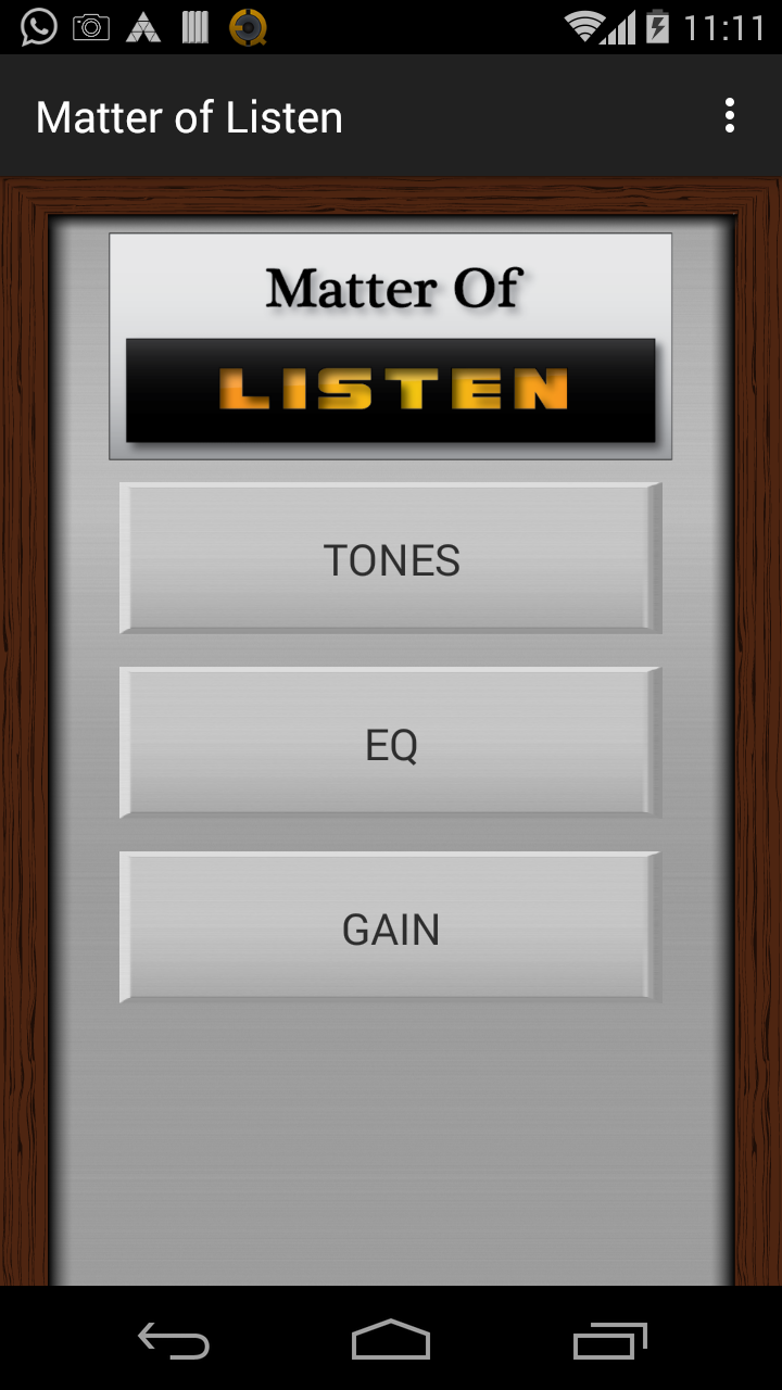 Matter of Listen - PRO Screen 2