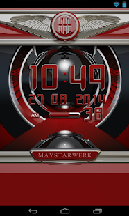 How to download Digi Clock Widget Red Star 2.41 apk for bluestacks