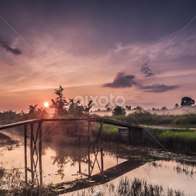 Small Bridge in South Kalimantan by Richard Liong - Buildings & Architecture Bridges & Suspended Structures