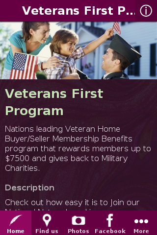 Veterans First Program