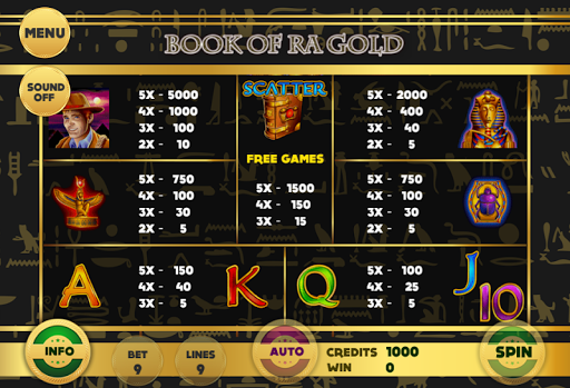 【免費博奕App】Book of RA Gold Slot-APP點子