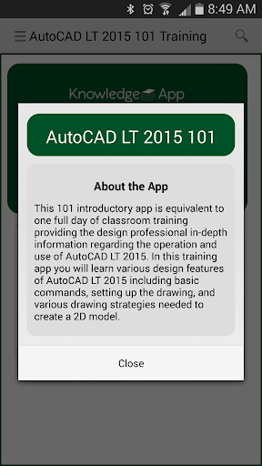 【免費教育App】kApp - AutoCAD LT 2015 101-APP點子