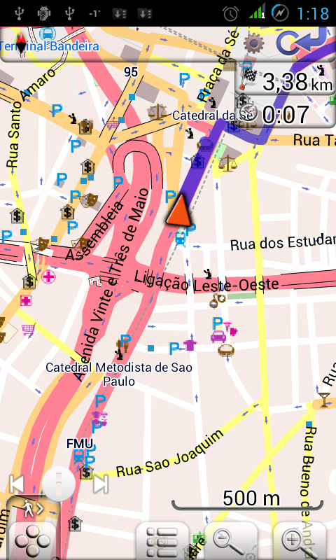 Map of Brazil Screen 2