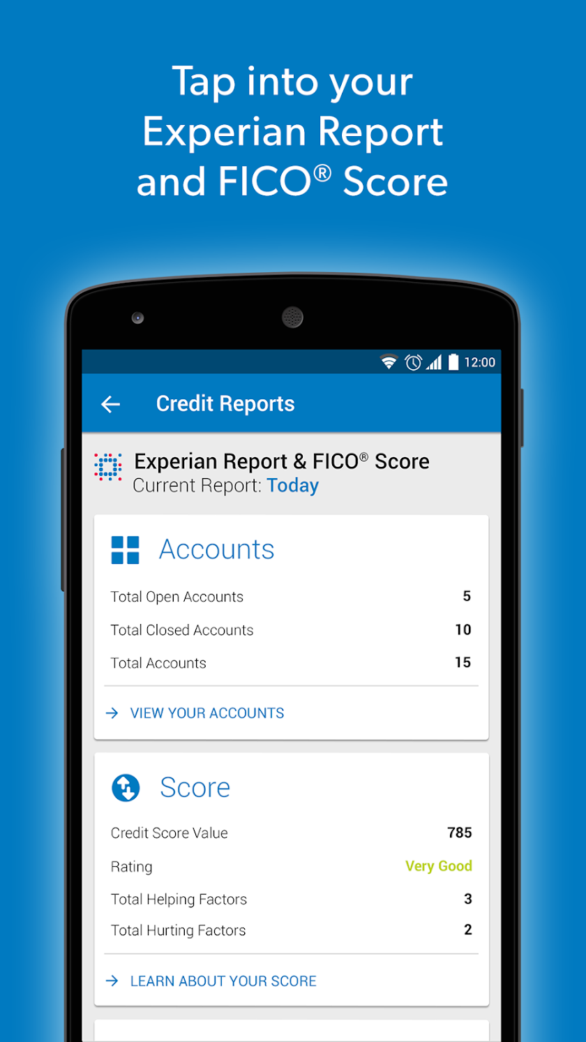 Credit Tracker - Members Only Screen 2