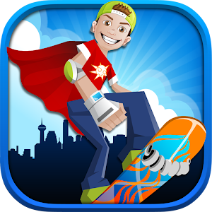 Ollie War: Longboard Superhero LOGO-APP點子