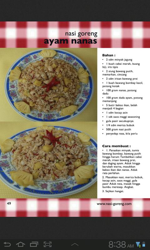 Langkah Langkah Membuat Nasi Goreng Dalam Bahasa Inggris - Kreatifitas