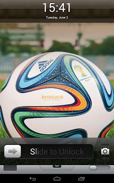 サッカーワールドカップロック画面 Androidアプリ Applion
