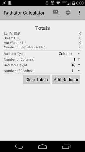 Radiator Calculator