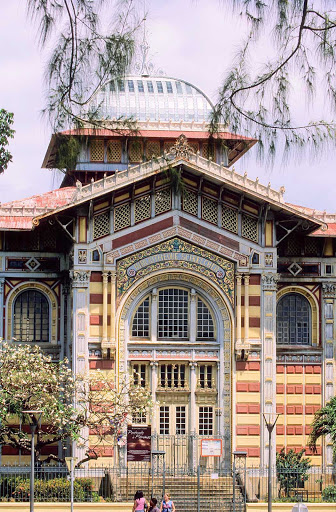 Shoelchers-Library-Martinique - Shoelcher's Library, built in 1883, is a historical landmark that functions as an educational center today.