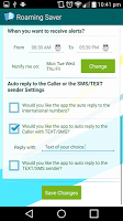 Roaming Saver APK スクリーンショット画像 #2
