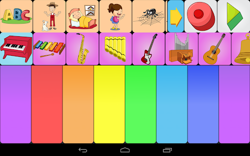 Kids piano app