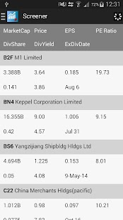 Singapore Stocks Screenshots 6