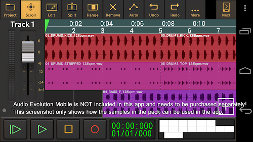 Android application EDM Volume 1 for AEMobile screenshort