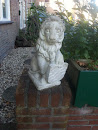 White Lion Statue