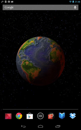 Planet Earth 3D Live Wallpaper