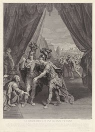 Alexander de Grote bij de familie van Darius