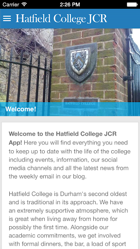 Hatfield College JCR