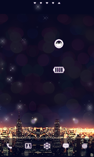 download WinterCity dodollauncher theme free