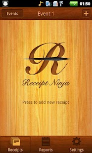 Android application Receipt Ninja: No Ads screenshot