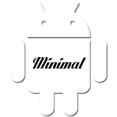 Big White Minimal Icons