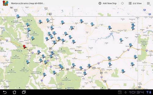 Android application BestRoute Pro Route Planner screenshort