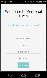 Personal Limo - Class Project poster 1