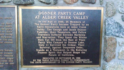 Donner Party Camp at Alder Creek Valley