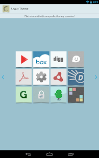 Cardstock icon theme - screenshot thumbnail