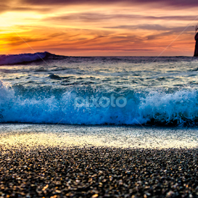 Sunsets Over Pacifica by Megan Smith - Landscapes Beaches